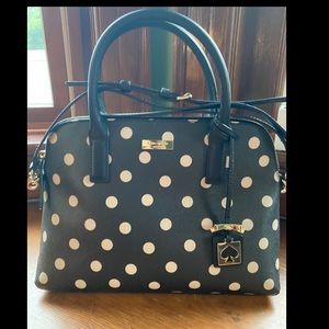 Kate Spade polka dot satchel